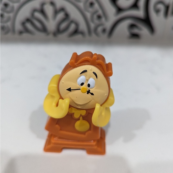 McDonalds 2021 DisneyWorld 50th Anniversary Cogsworth Figure Cake Topper - Picture 1 of 2